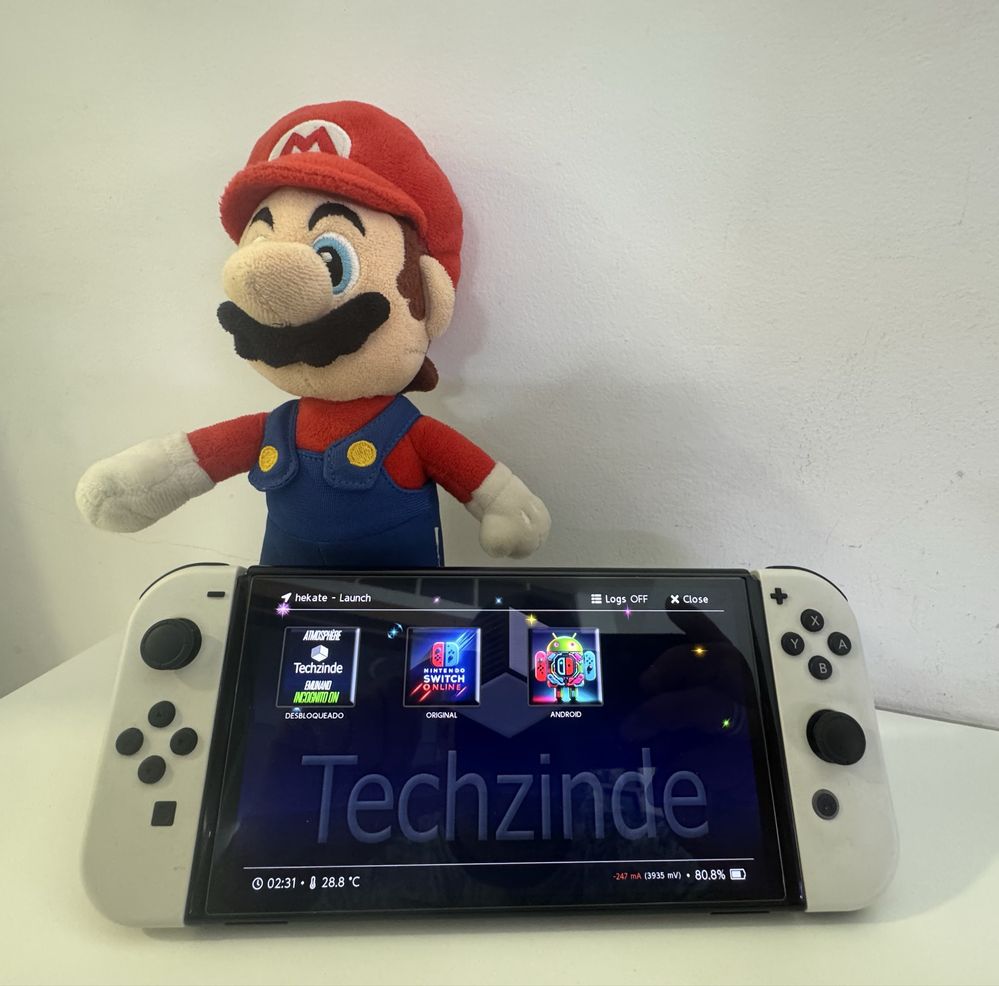 Nintendo Switch oled desbloquead* 256gb