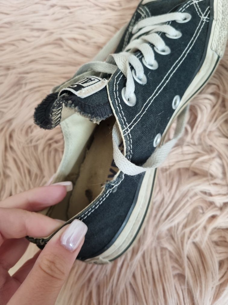 Trampki converse niskie czarne