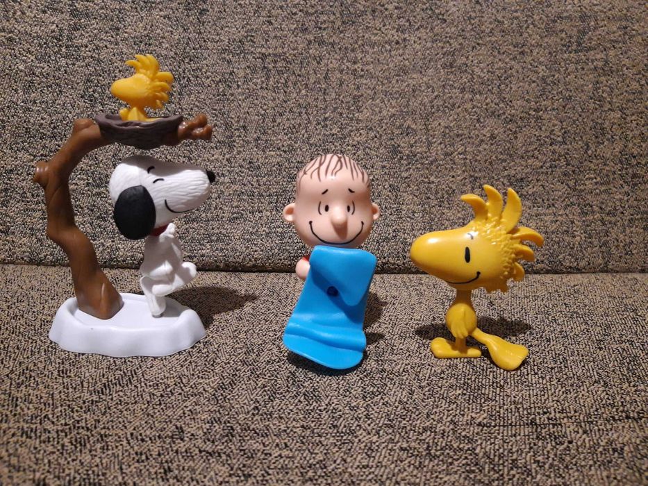 Conjunto de figurinhas da banda desenhada "PEANUTS"