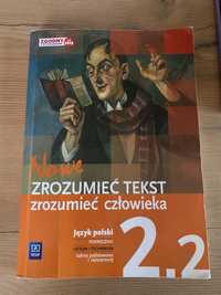 Podręcznik "Zrozumieć tekst zrozumieć człowieka 2.2" do POLSKIEGO