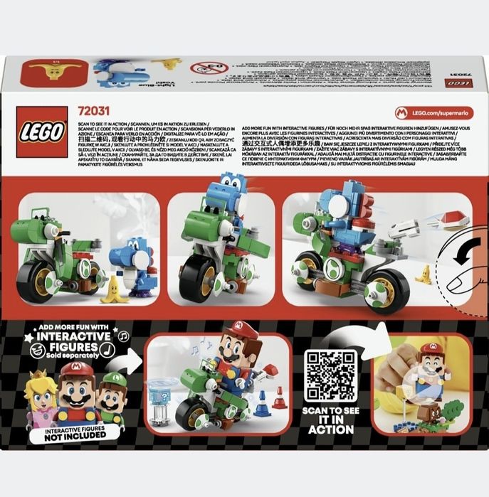LEGO Super Mario 72031 Mario Kart Yoshi Bike