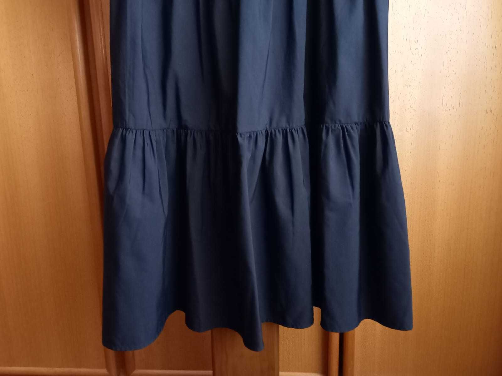(NOVO C/ ETIQUETA, PORTES GRÁTIS) ZARA: Vestido Curto S/ Costas: Preto