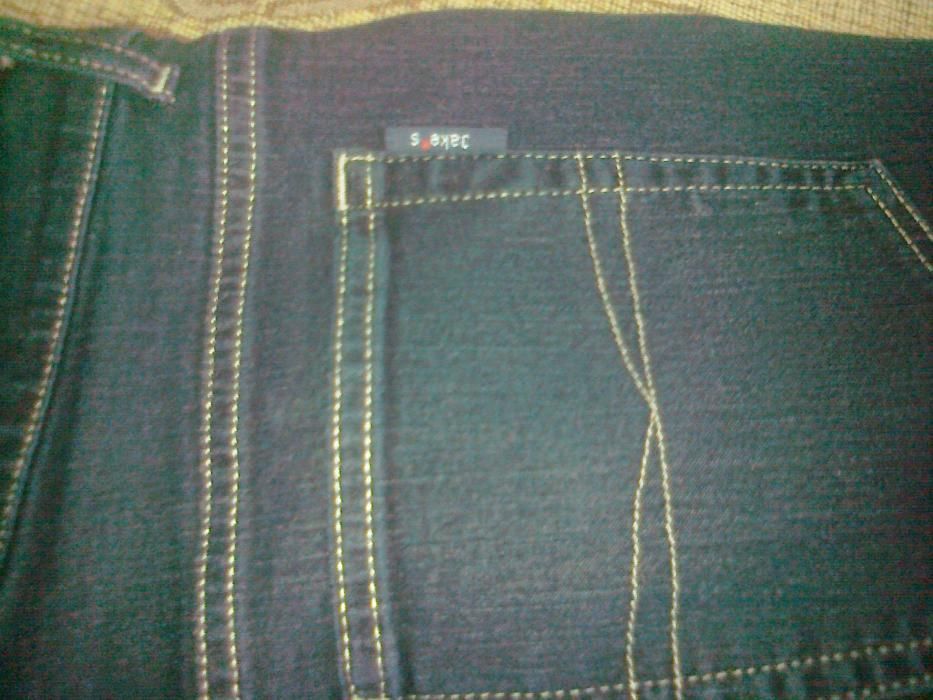 spodnie jeansowe jeans czarne W32 L34 pas 83-84 cm