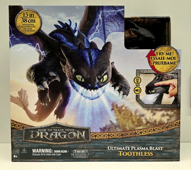 Інтерактивна фігурка Dragons Як приборкати дракона Беззубик,