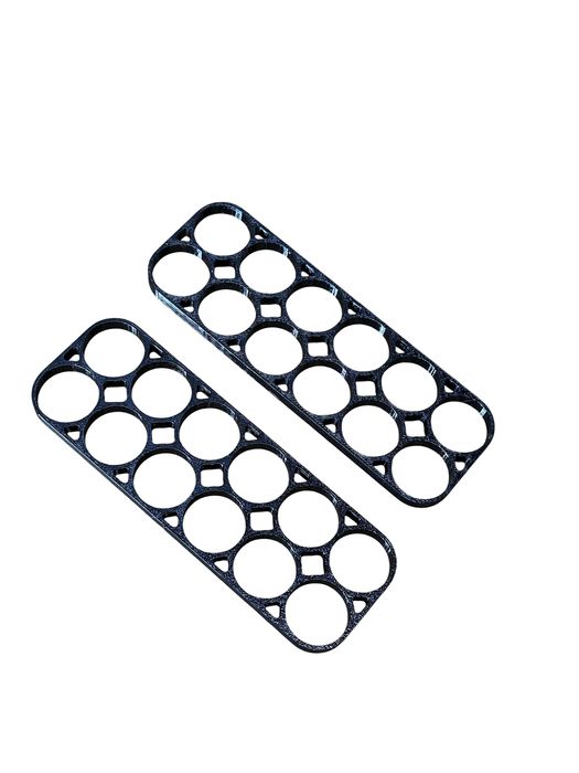 Uchwyt / koszyk na ogniwa 21700 – solidny i precyzyjny element, 2x6