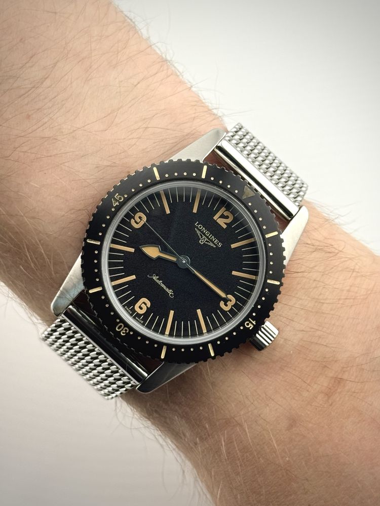 FVAT 23% FULLSET Longines Heritage Skin Diver 42 mm ref. L2.822.4.56.6