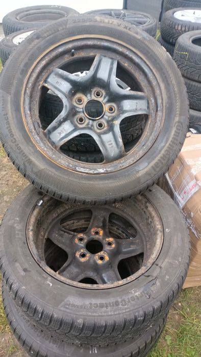 Koła zimowe felgi strukturalne 17 5x120 et41 Opel Insignia 225/55/17