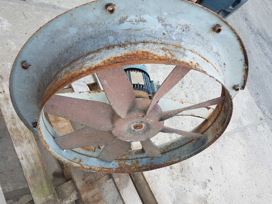 Wentylator Ścienny Nadmuch Wyciąg Turbina do Hali Kurników