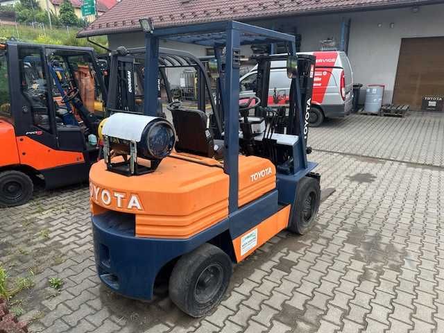 Wózek widłowy Toyota 02-5FG30, 3t, LPG, Duplex 3m + wolny skok,Automat
