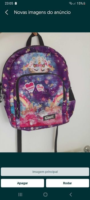 Mochila Unicórnio Ghuts
