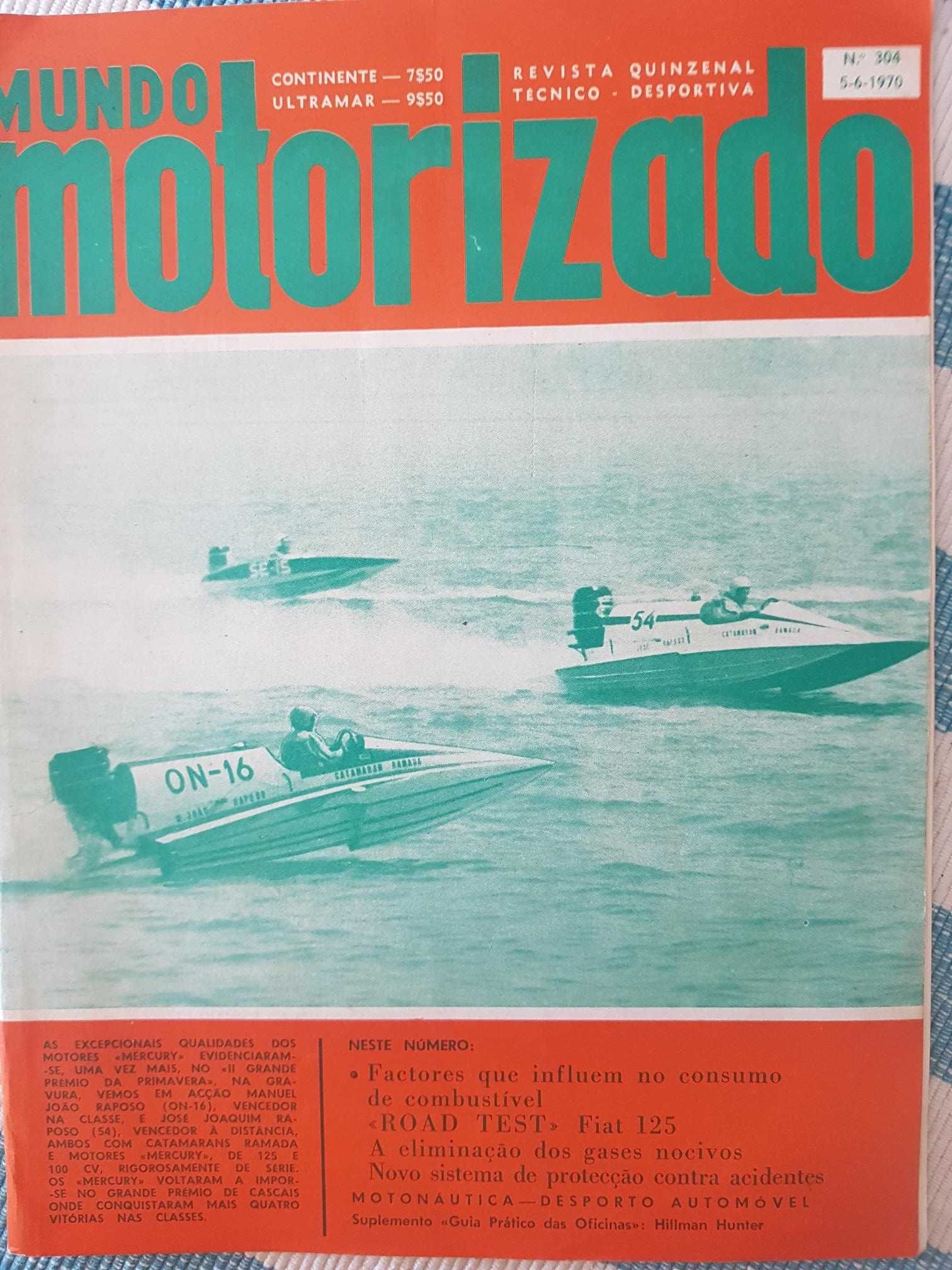 Revista Mundo Motorizado Nº304 (Ano:1970)