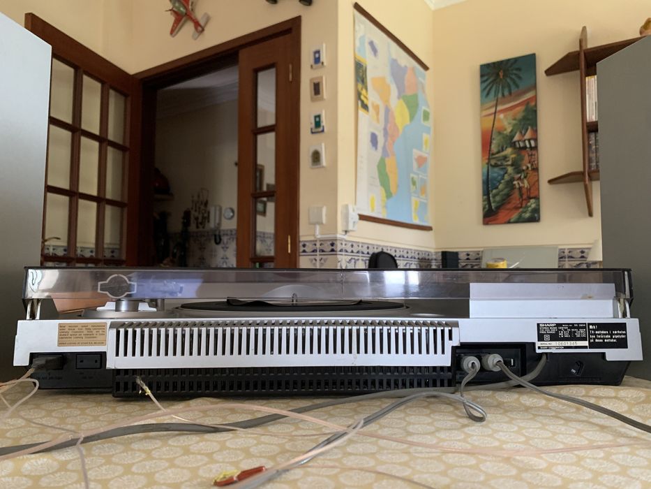 HiFi Sharp vintage monobloco horizontal