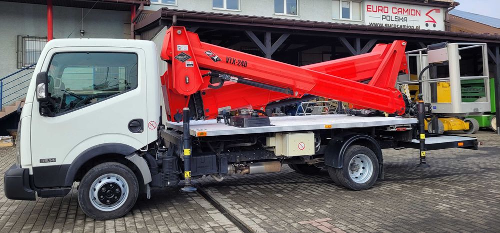 przegubowy/podnośnik/24m/versalift/vtx-240/zwyżka/nissan/multitel/cela