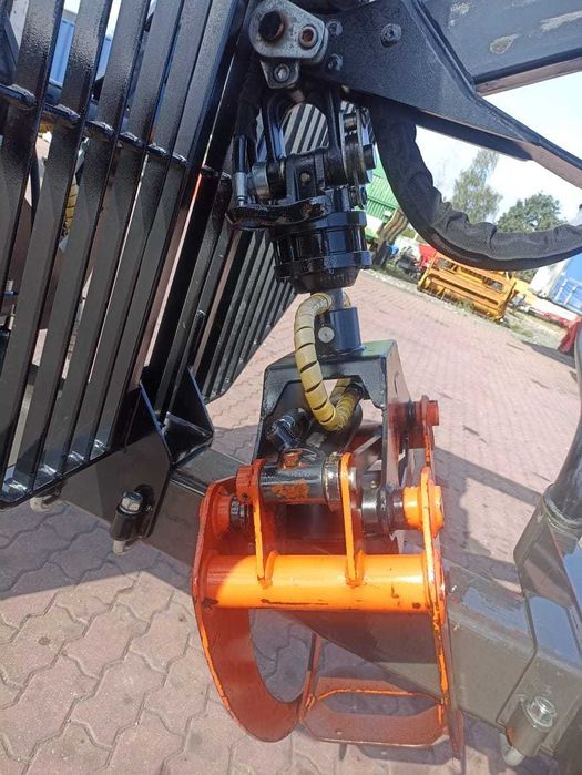 Przyczepa do drewna BMF 9 ton .HDS.Super stan ,cena brutto Vat 23%