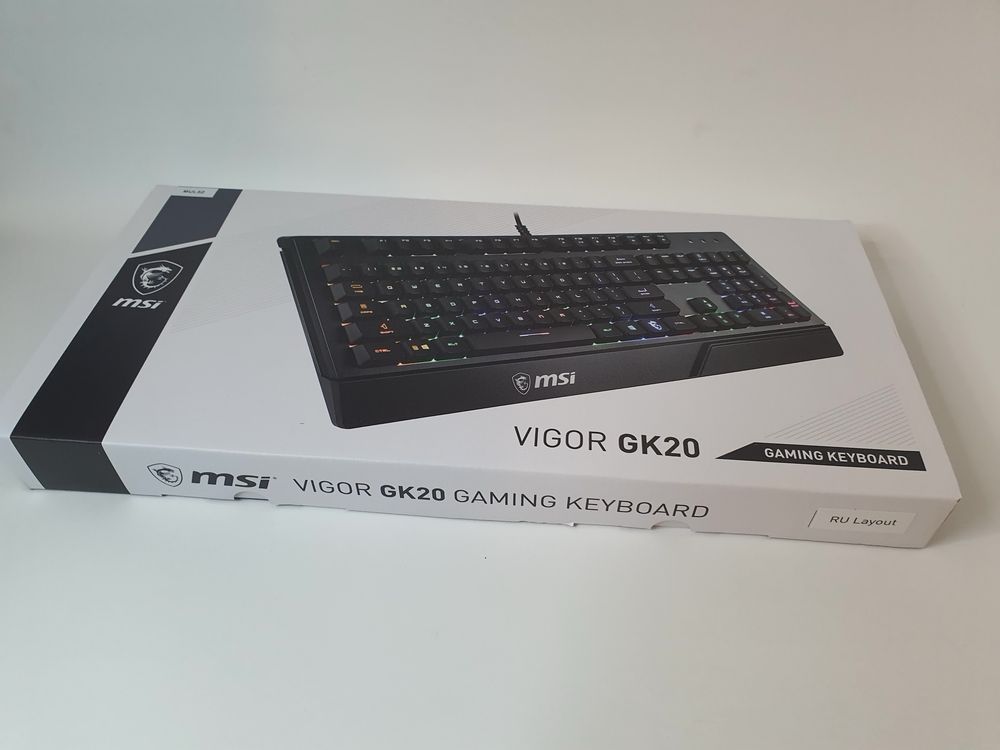 Клавіатура MSI GK20 Нова