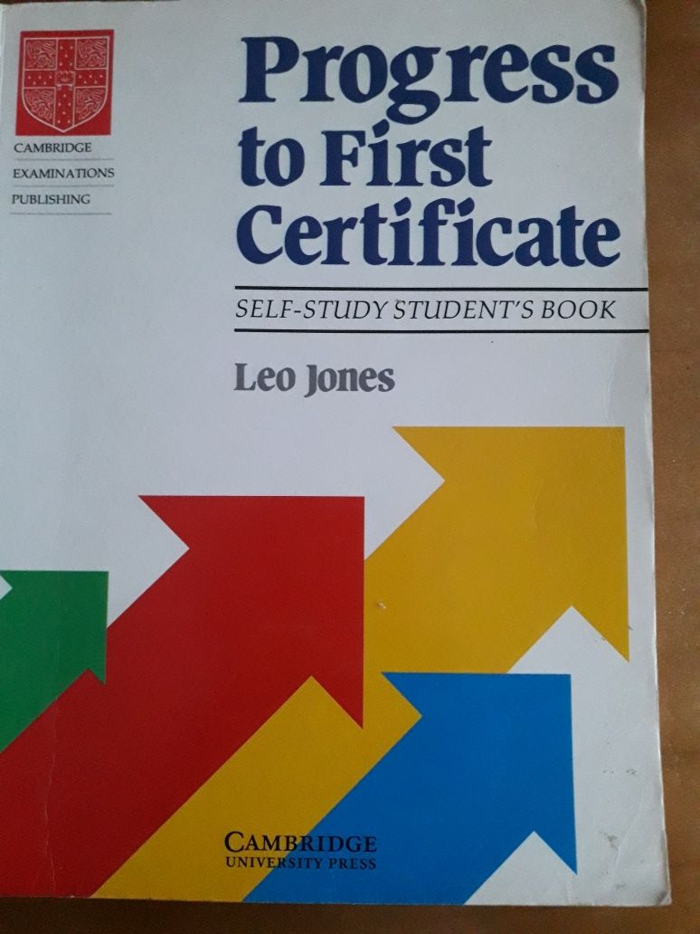 Progress  to First Certificate Leo Jonesa
