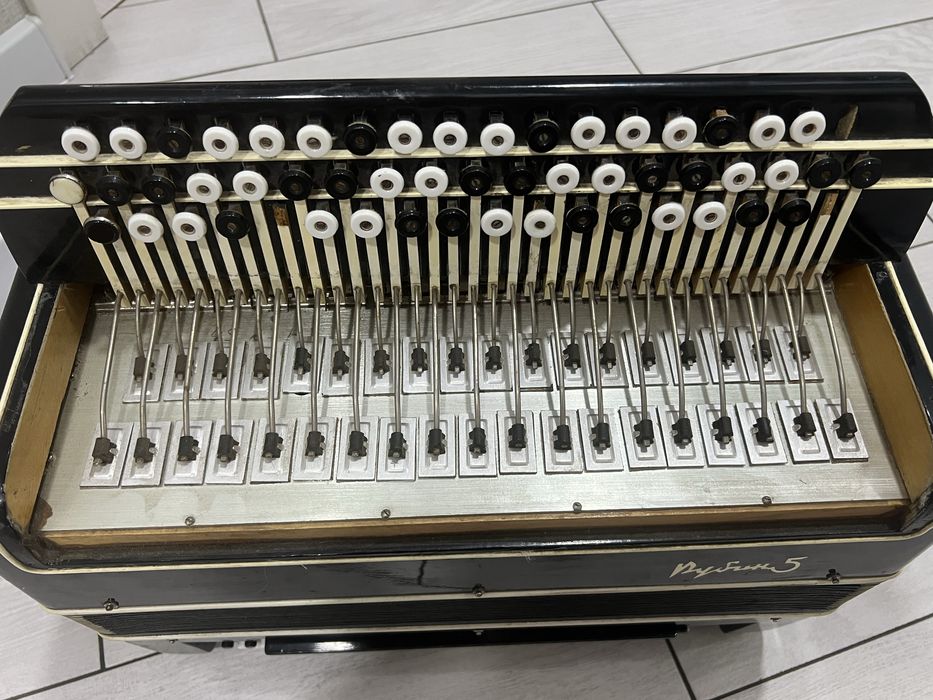 Баян Рубин 5 с чемоданом