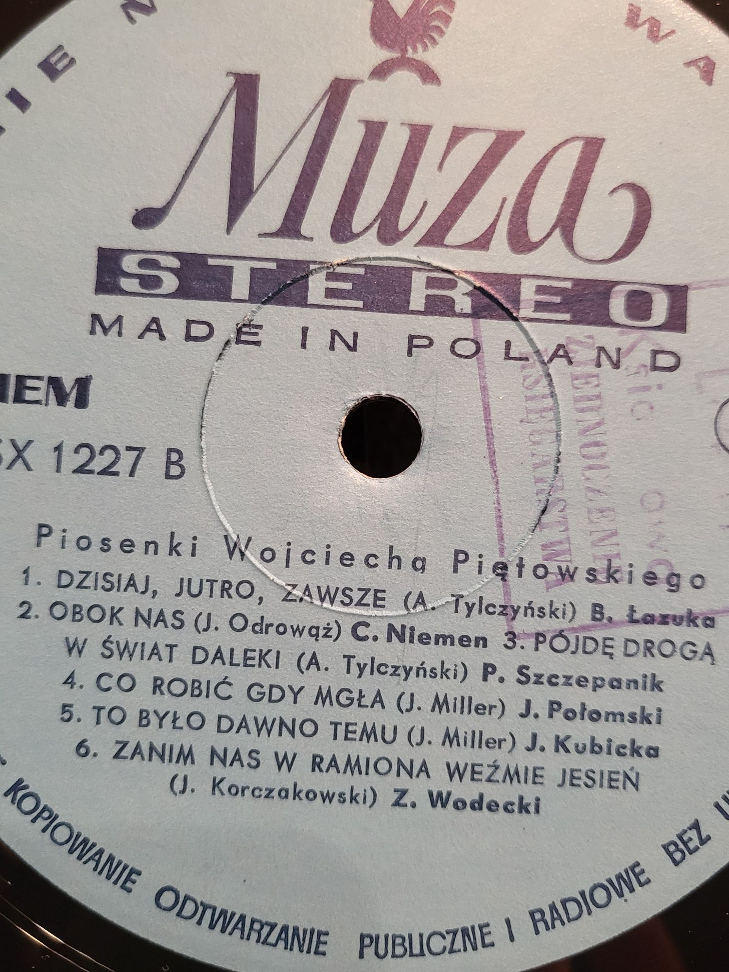 Nowa płyta winyl Dzisiaj jutro zawsze- Niemen ,Wodecki .