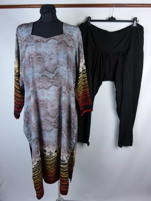 tradycyjny strój hinduski salwar kameez Indie / XXL