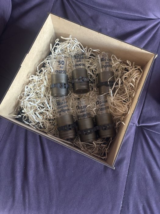 Рюмки на подарок для настоящих мужчин