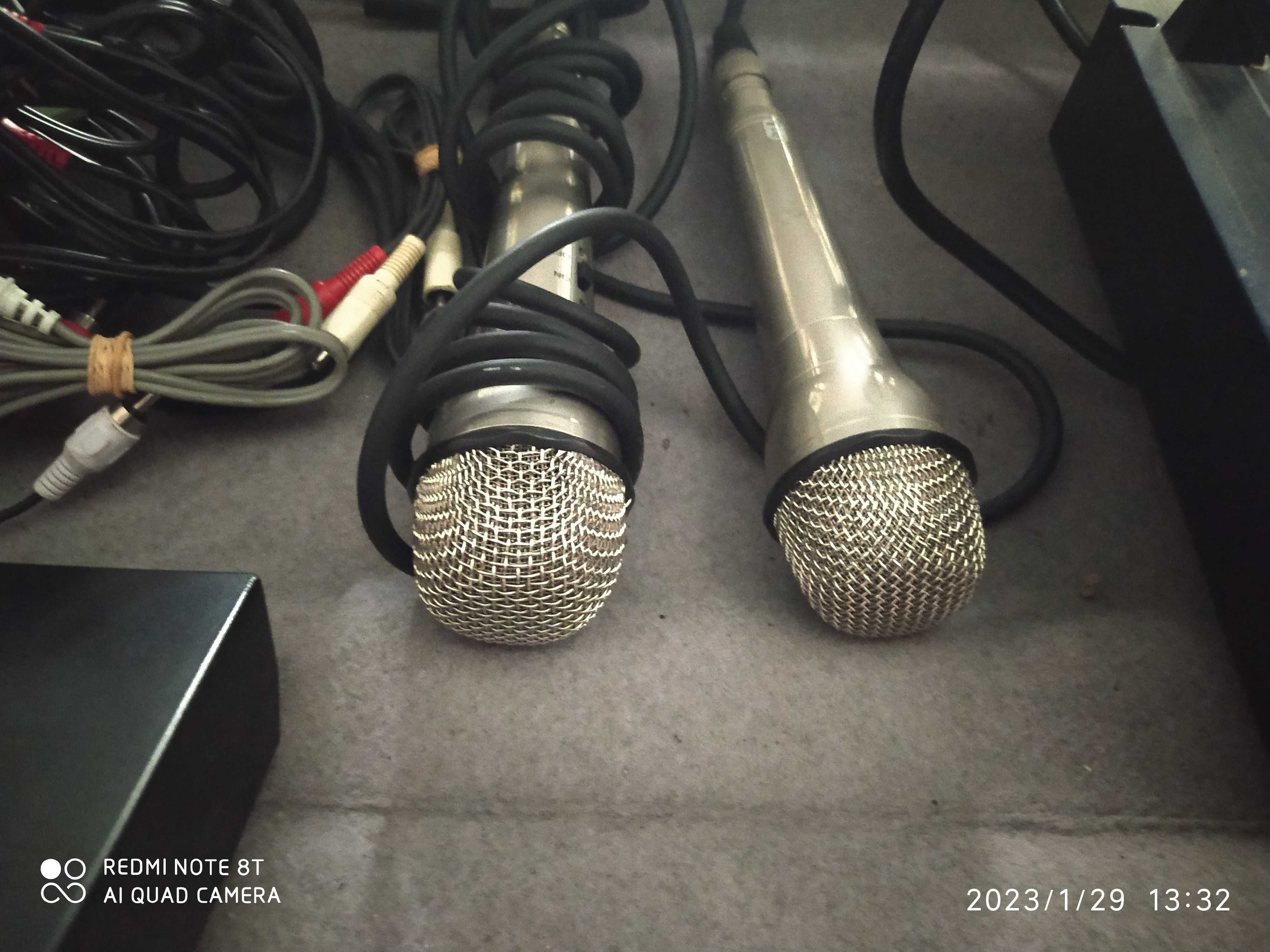 mixer Karaoke zestaw mikrofon