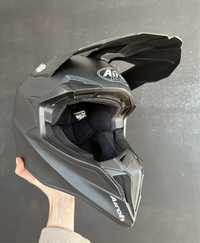 Kask na motor Airoh Wraap Color, jak nowy xs 53-54