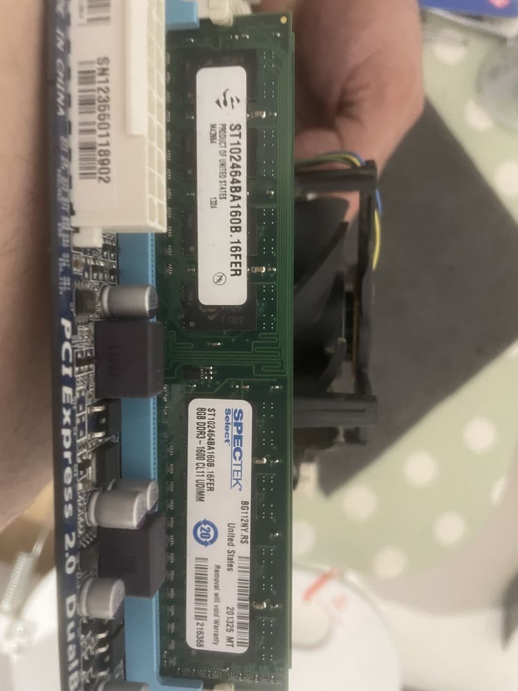 Płyta główna gigabyte h61ma d3v  procesor ram