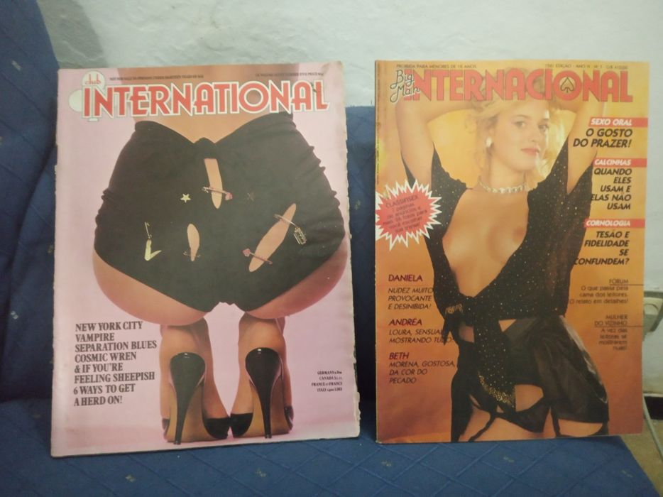 Lote de revistas: Homem, Internacional, Close, Erotika