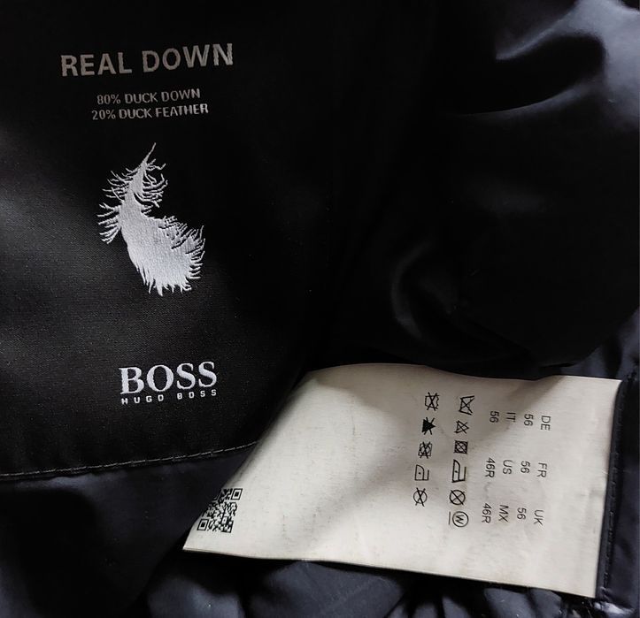 Hugo Boss kurtka puchowa męska r. 56/XXL