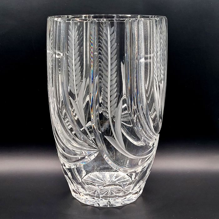 Duży kryształowy wazon