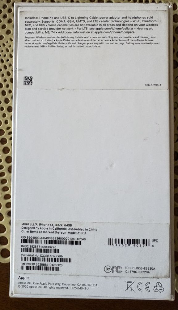 Iphone XR 64 Gb . Состояние идеал.