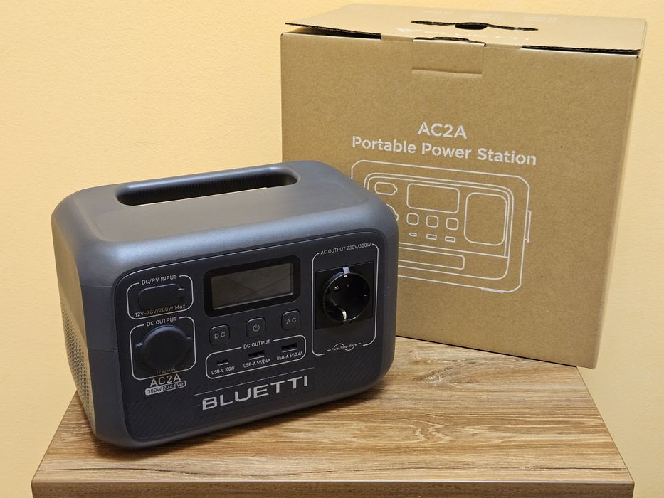 Зарядна станція Bluetti AC2A, ДБЖ для дому, портативна електростанція