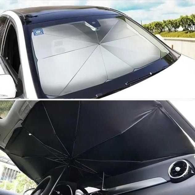 Парасоля на лобове скло в авто Optima Car Umbrella Сонцезахисна шторка
