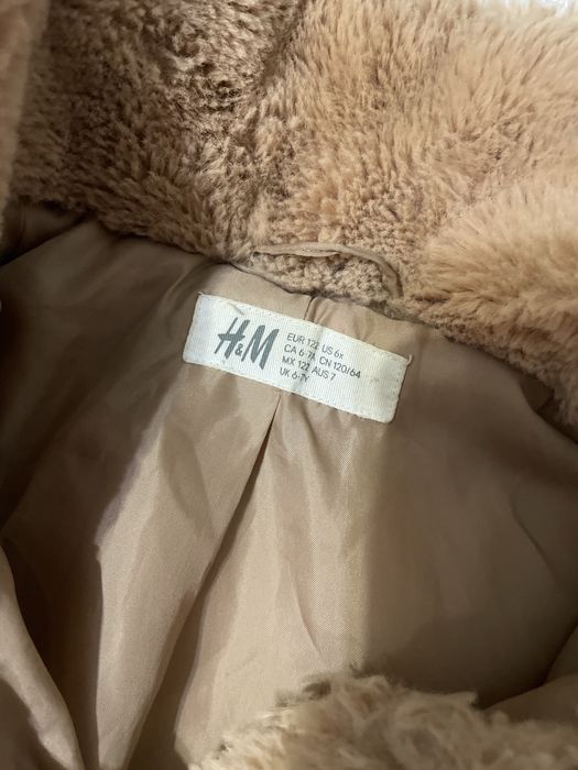 Шубка H&M на дівчинку 4-6 років