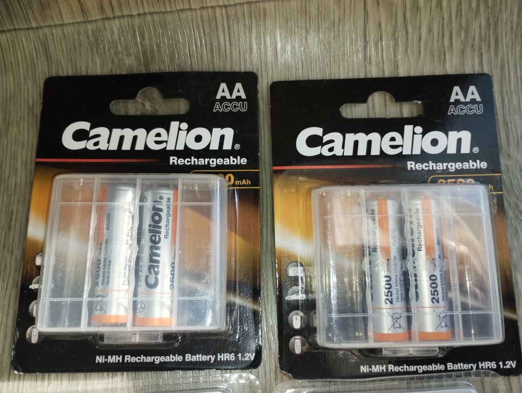 Аккумуляторы Videx HR6/AA Camelion AA 2500 R6 комплект 2шт.