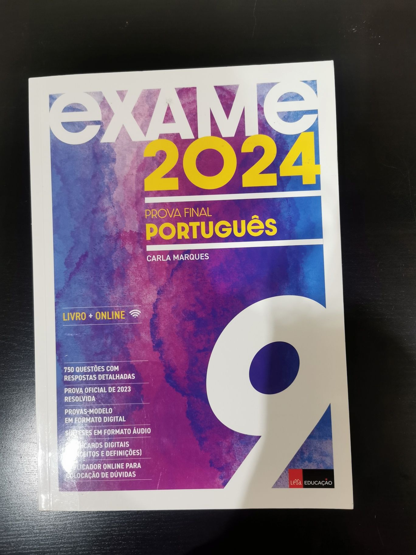Livro português 9 ano exame