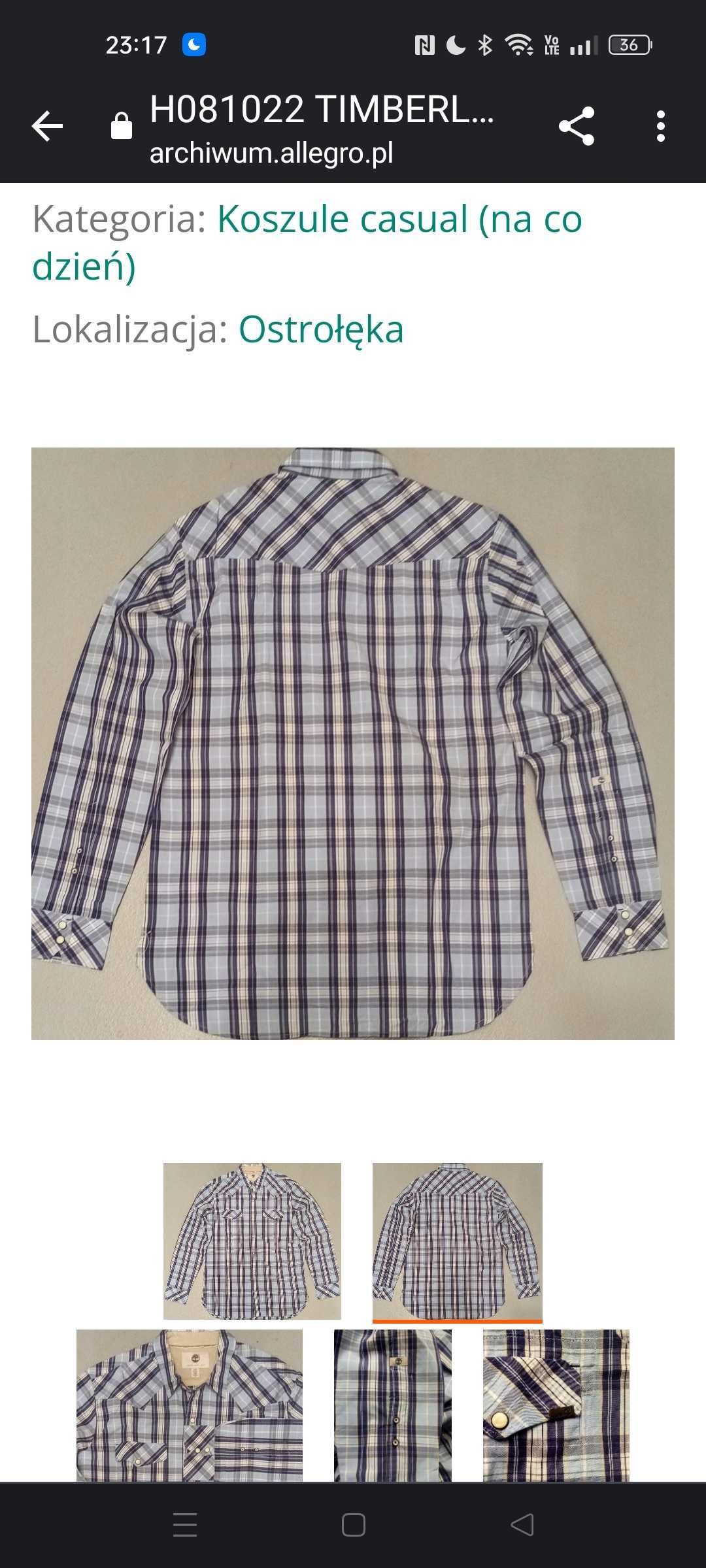 R) TIMBERLAND oryginalna markowa koszula długi rękaw Roz.L