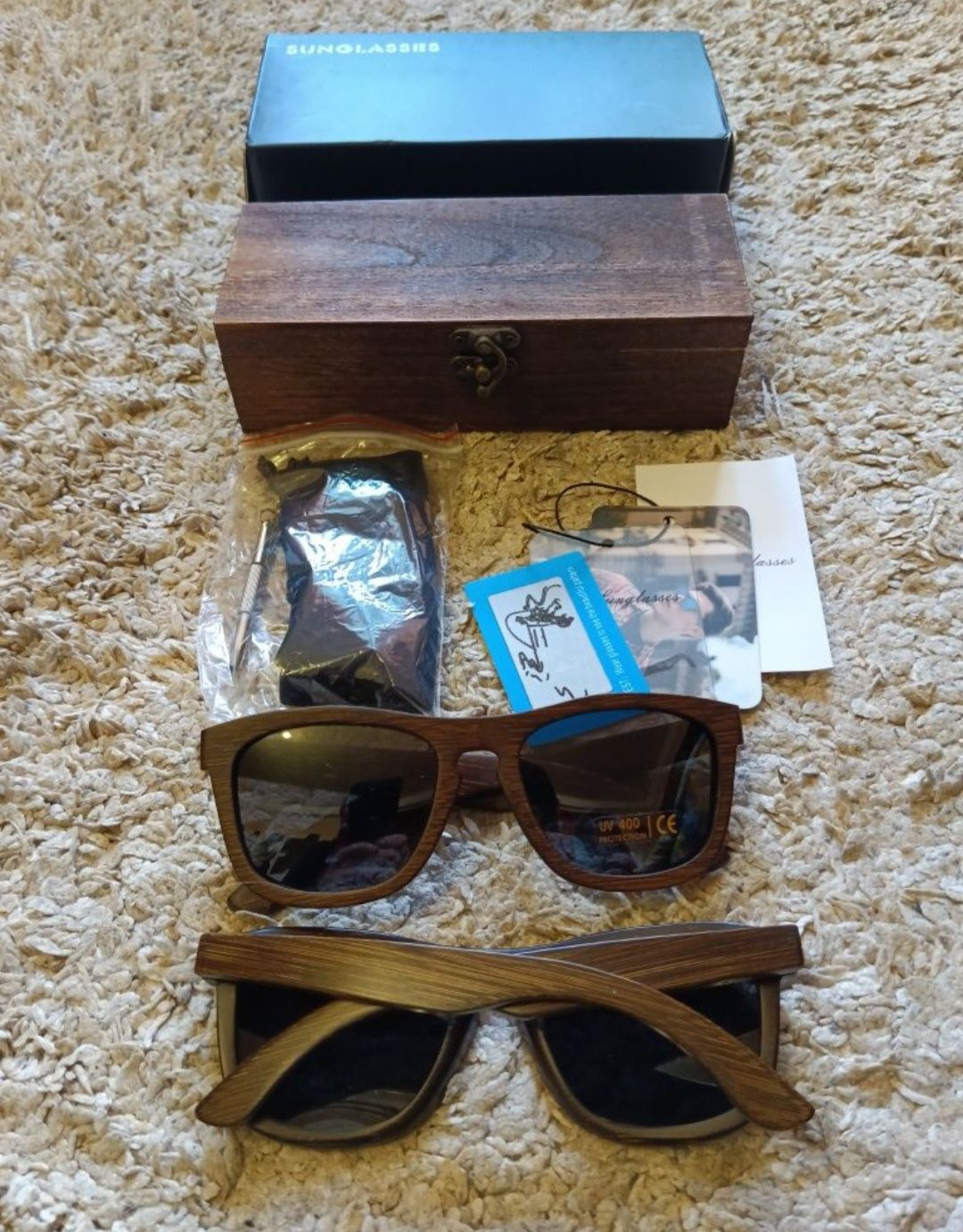 Солнцезащитные очки из натурального Бамбука
