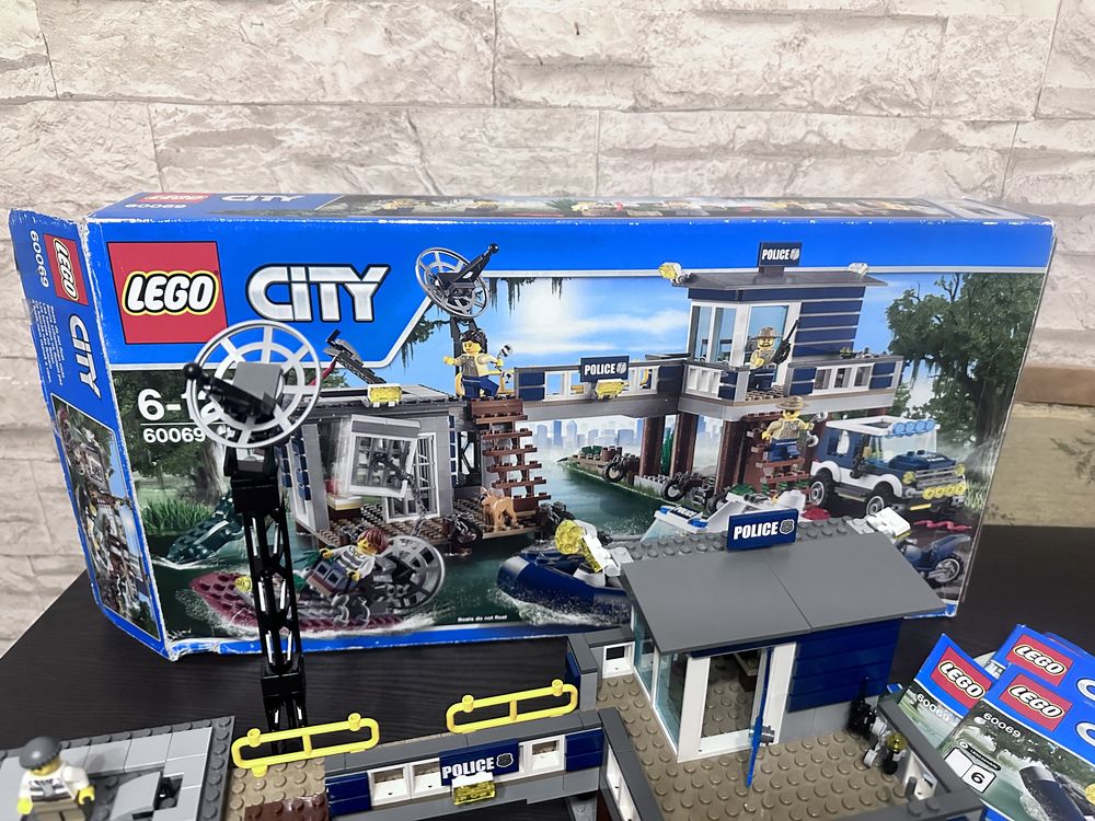 Lego 60069 komplet więzienie na bagnach