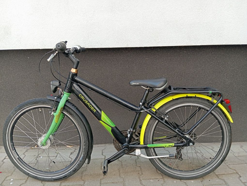 Rower PUKY CRUSADER  koła 24 '' rama ALU