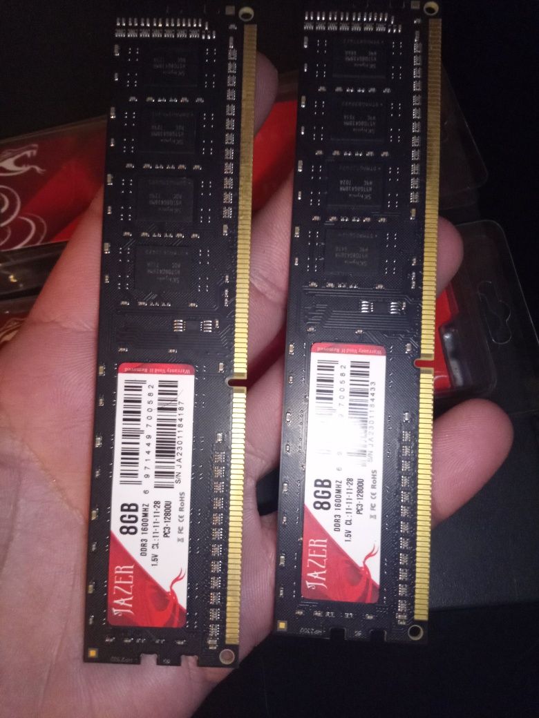 Оперативка JAZER DDR3_16Gb(Kit 8*2)