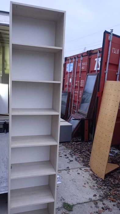 Regał otwarty 55x250 cm ragały otwarte do biur domu hostelu bibliotek