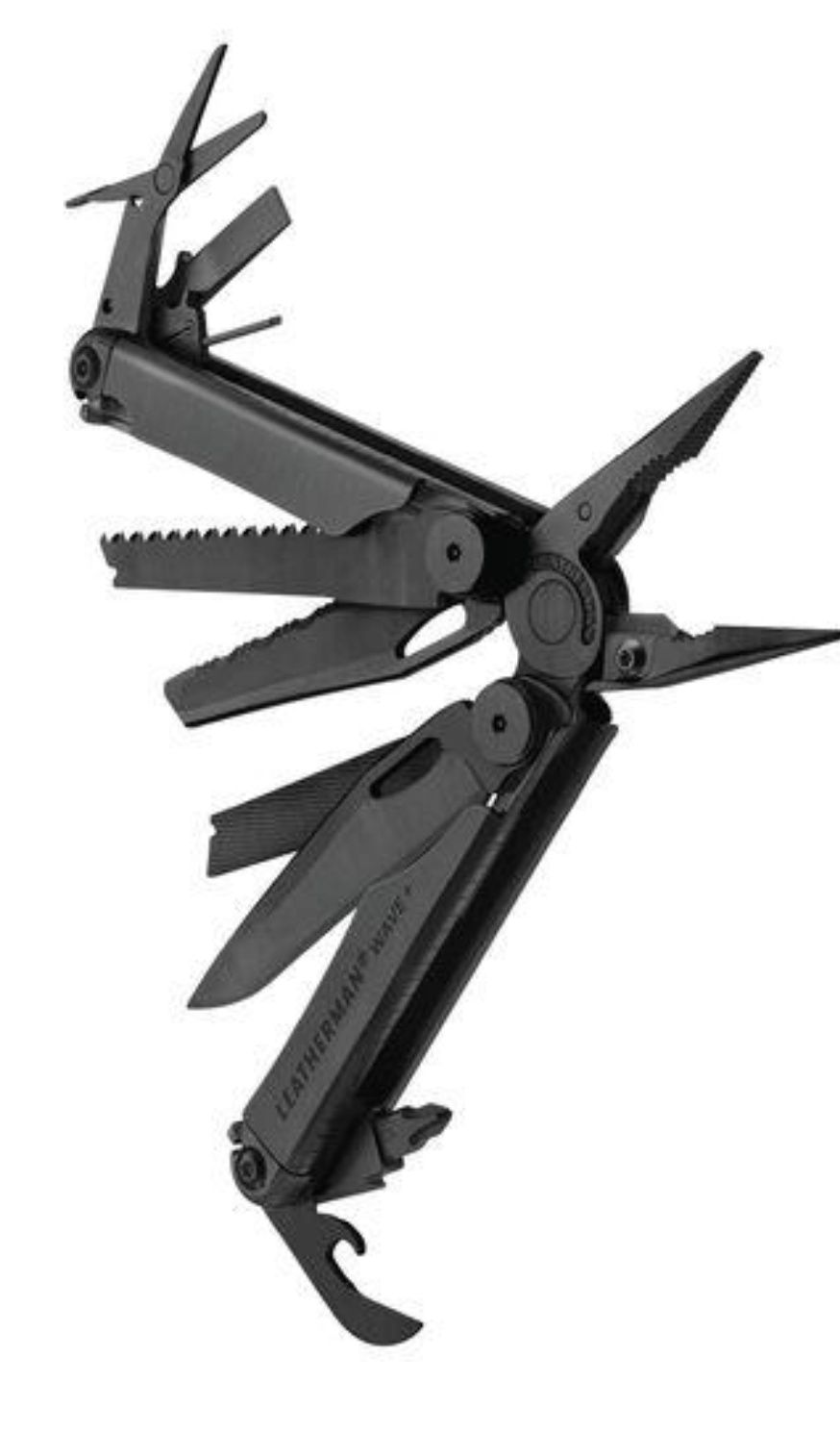 Мультитул Leatherman Wave Plus Multitool Black, новый + подарок GERBER