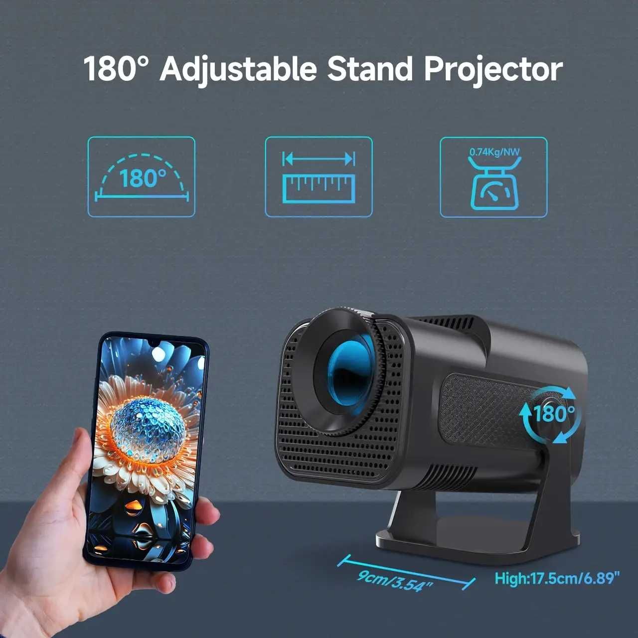 портативний мультимедійний проєктор Magcubic HY320 Mini 4K