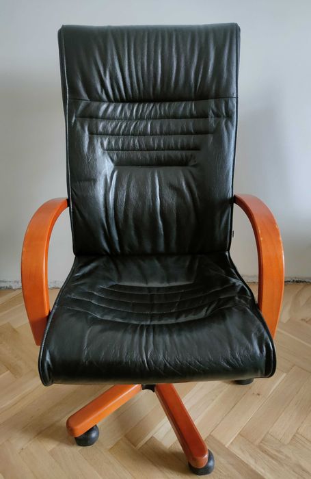 Fotel obrotowy biurowy skóra skórzany VIP 15Z Profim