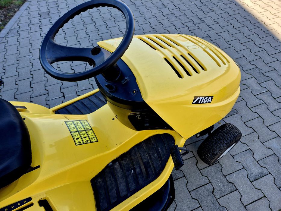 Traktorek Kosiarka STIGA 92 manualna Pług