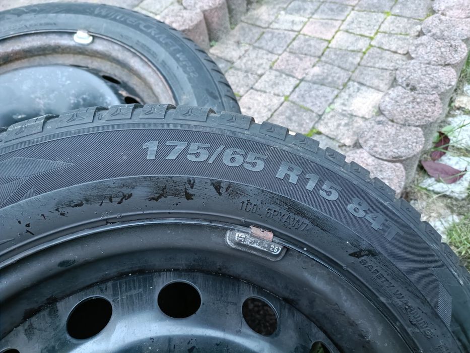 Koła 4x100 KUMHO 175/65/15 Zima