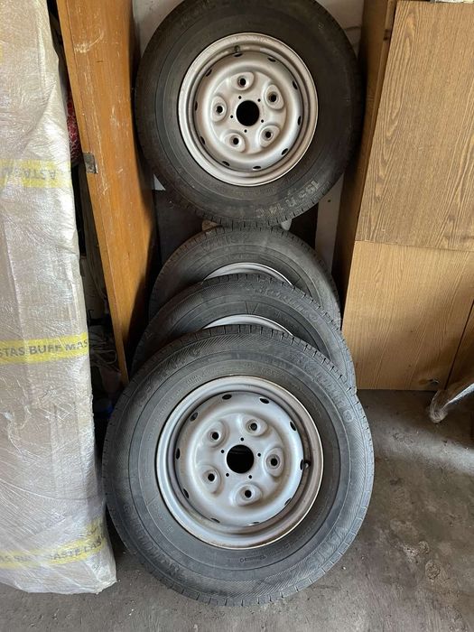 Комплект дисків R14 Ford Transit із гумою Barum Vanis 2 195 R14C