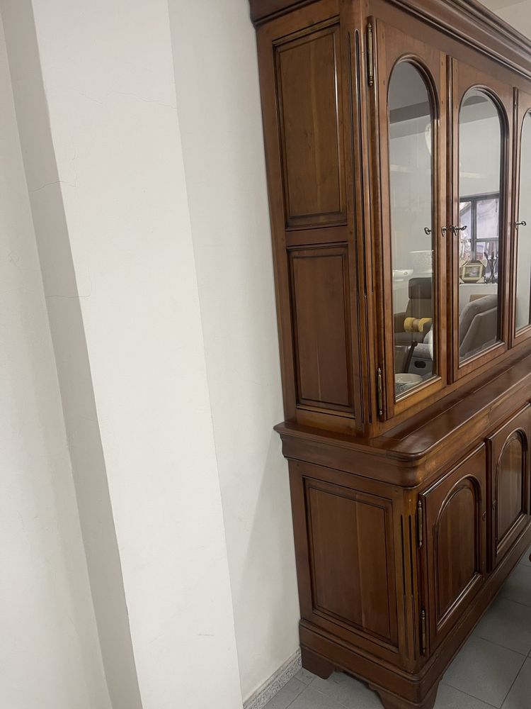 Sala de jantar Luís Filipe 100% Maciça Cerejeira