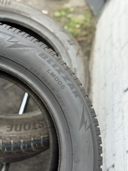 Топова шина‼️Bridgestone Blizzak lm005 102V 225/55 r18 7.7мм 2022рік